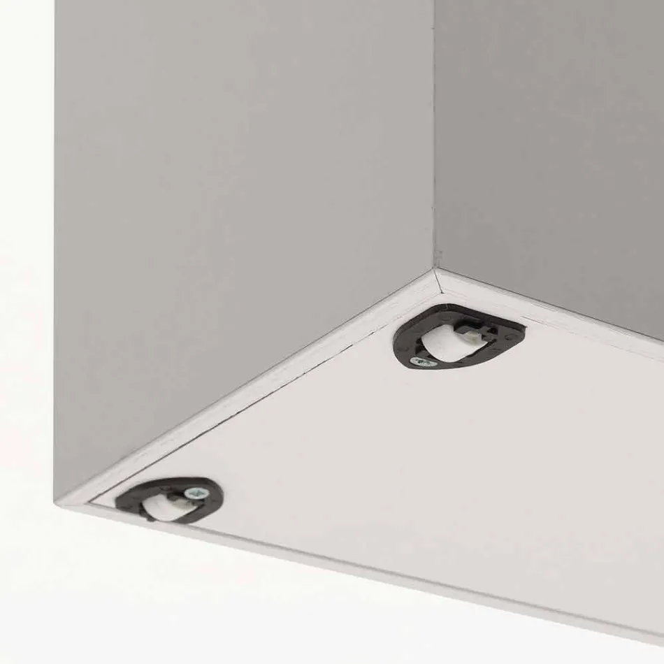 Extensões da porta do carrinho em branco bronzeado poroso aberto Columbus Viadurini