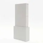 Extensões da porta do carrinho em branco bronzeado poroso aberto Columbus Viadurini