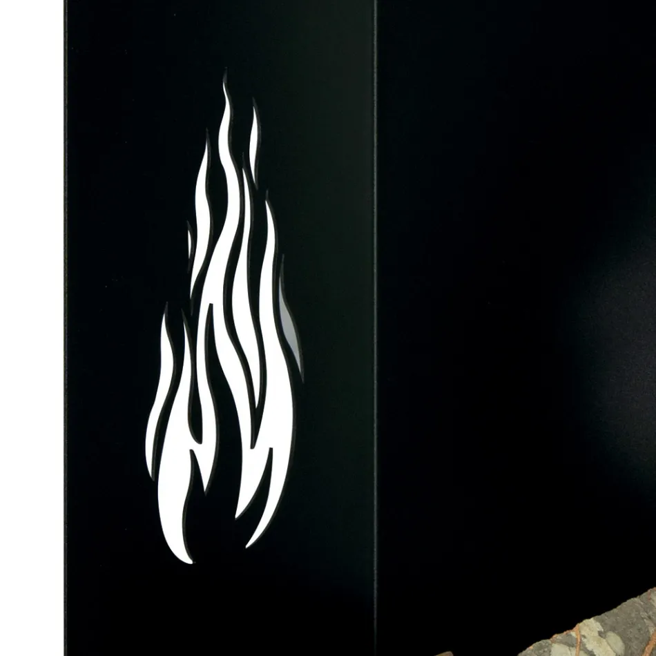 Carrinho de madeira com gaveta e rodas Fabricado na Itália - Alpaca Viadurini