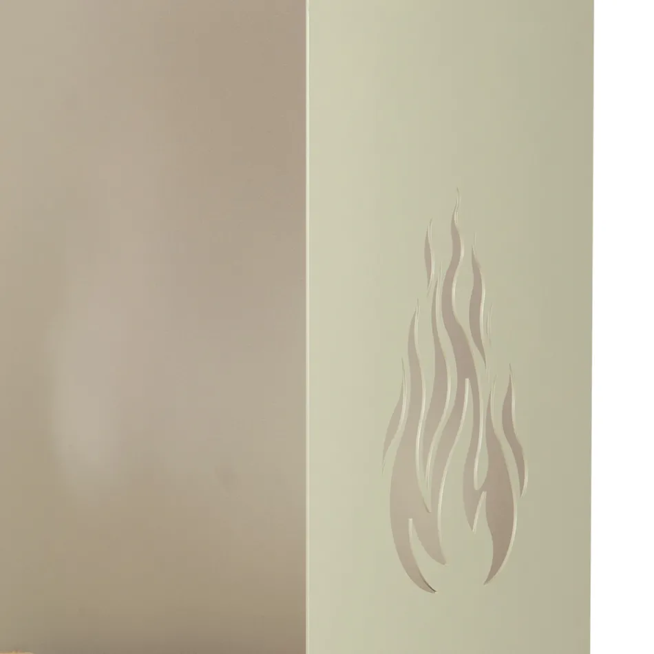 Carrinho de madeira com gaveta e rodas Fabricado na Itália - Alpaca Viadurini