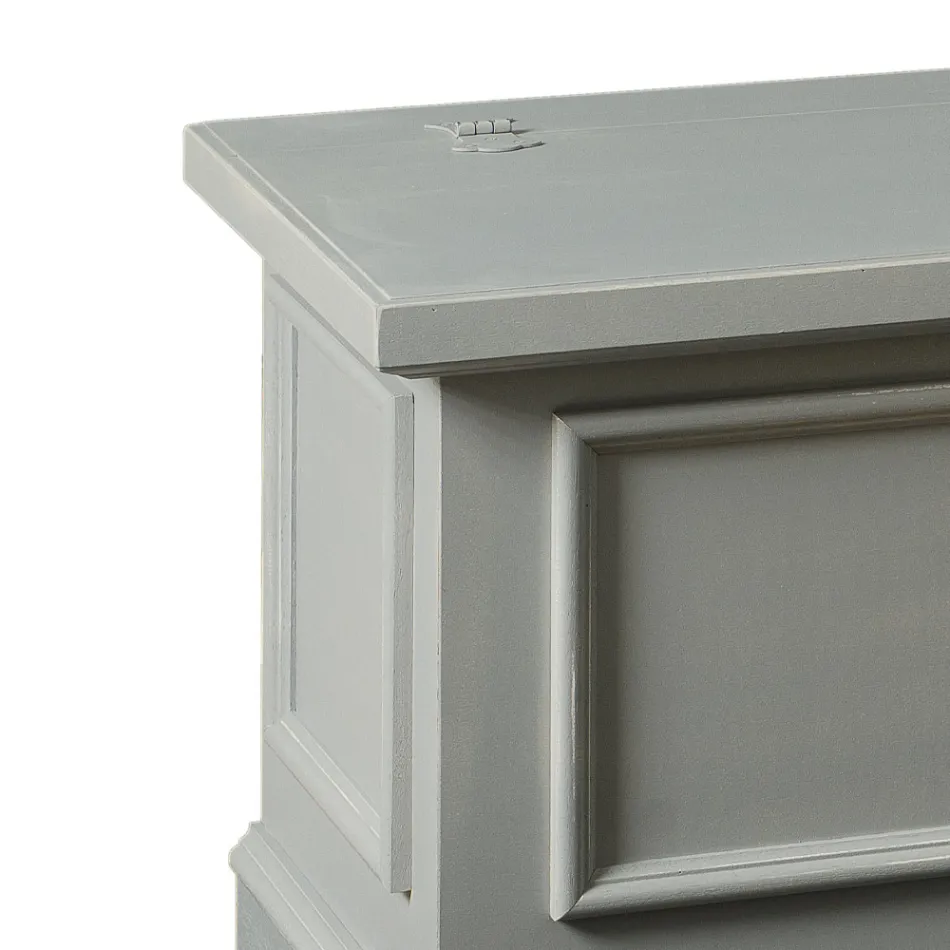 Baú com Estrutura Sólida em Álamo Fabricado na Itália - Dievis Viadurini