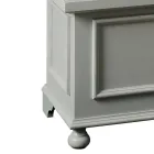 Baú com Estrutura Sólida em Álamo Fabricado na Itália - Dievis Viadurini