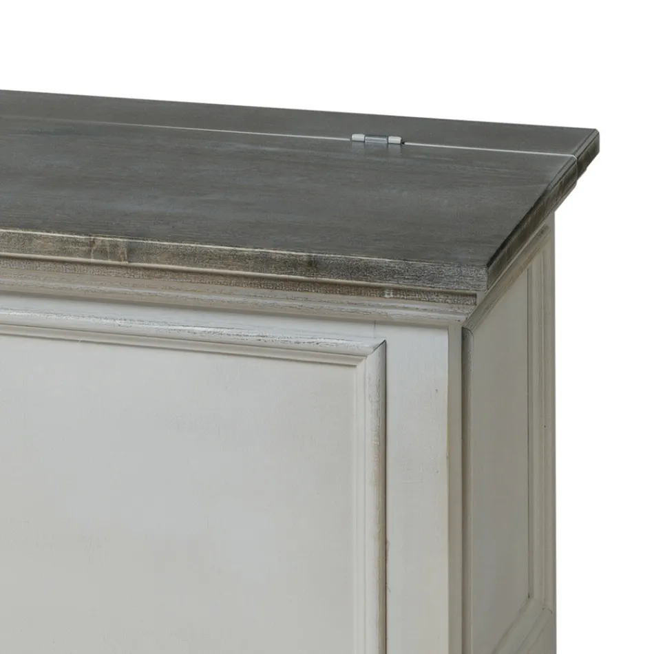 Baú com Estrutura Sólida em Álamo Fabricado na Itália - Dievis Viadurini