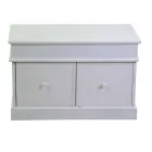 Cómoda de interior em madeira com 2 gavetas - Meduse Viadurini