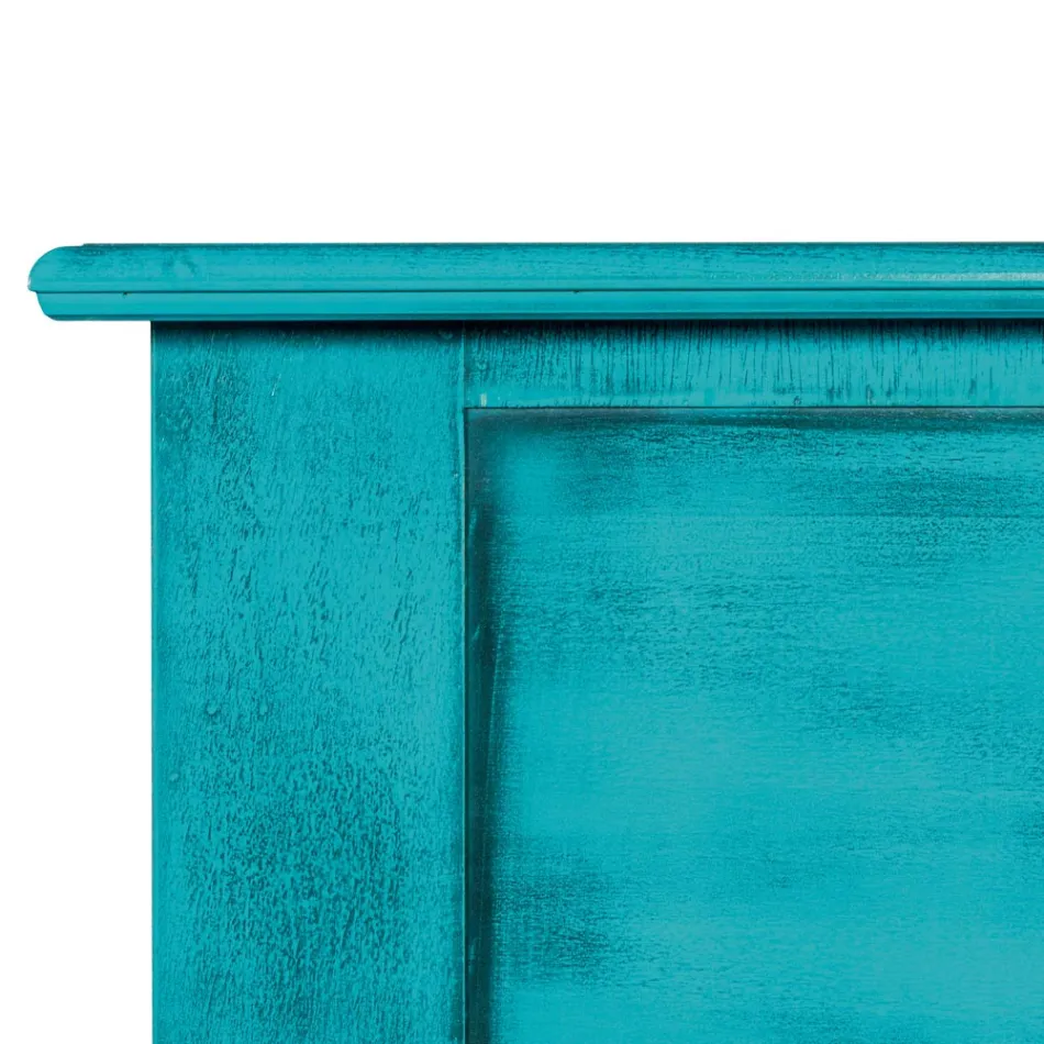 Baú em Madeira Folheada com Diferentes Acabamentos Made in Italy - Krishna Viadurini