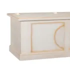 Baú em Madeira Folheada com Diferentes Acabamentos Made in Italy - Krishna Viadurini