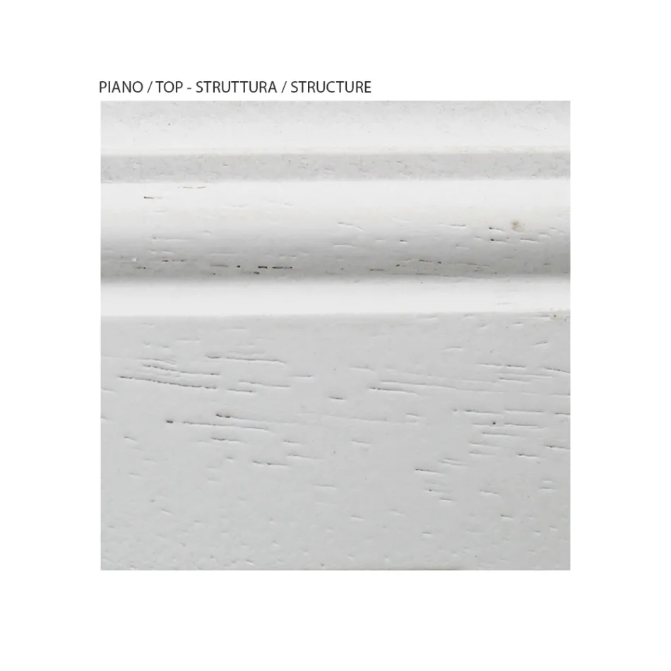 Baú em Madeira Folheada e Diferentes Acabamentos Made in Italy - Hermod Viadurini