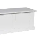 Baú em Madeira Folheada e Diferentes Acabamentos Made in Italy - Hermod Viadurini