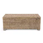 Baú ao ar livre em fibra natural de Kubù - Nogitsune Viadurini