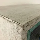 Cômoda Artesã em Madeira de Abeto com 3 Gavetas Made in Italy - Macaco Viadurini