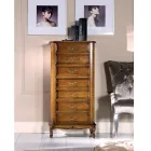 Cômoda de madeira estilo clássico de 7 ou 5 gavetas feita na Itália - Richard Viadurini