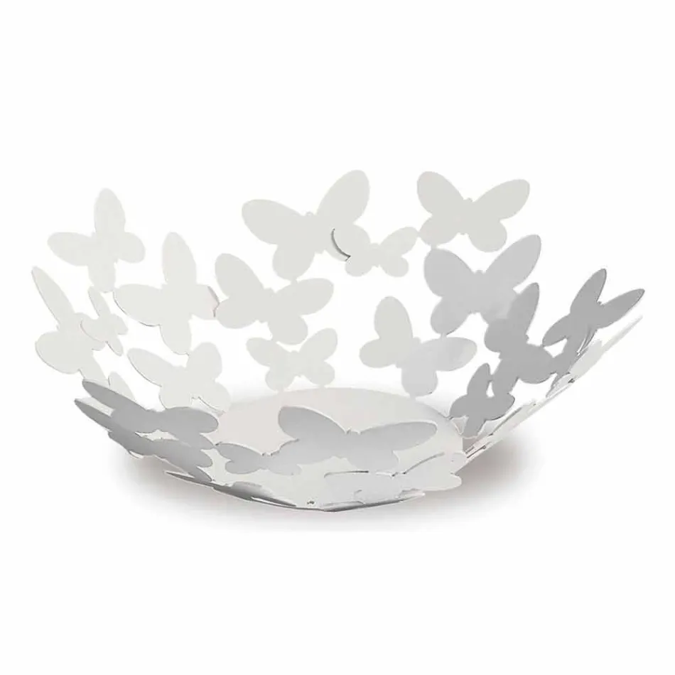 Peça central branca, bege ou marfim em ferro fabricada na Itália - Leiden Viadurini