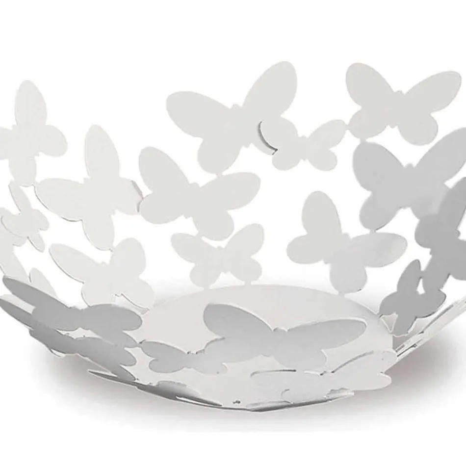 Peça central branca, bege ou marfim em ferro fabricada na Itália - Leiden Viadurini