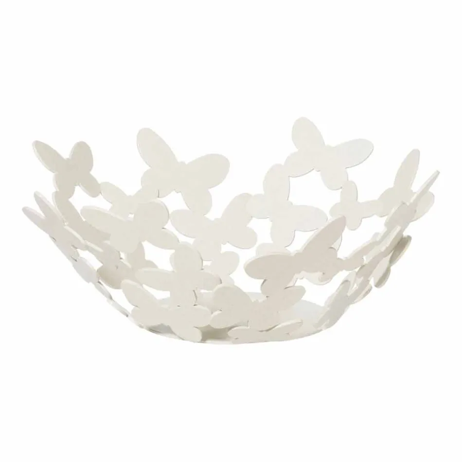 Peça central branca, bege ou marfim em ferro fabricada na Itália - Leiden Viadurini