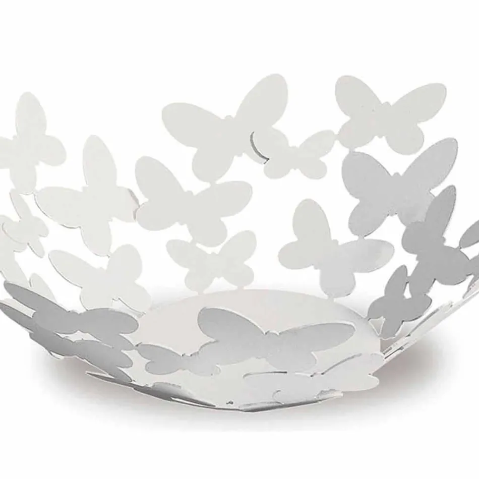 Peça central branca, bege ou marfim em ferro fabricada na Itália - Leiden Viadurini