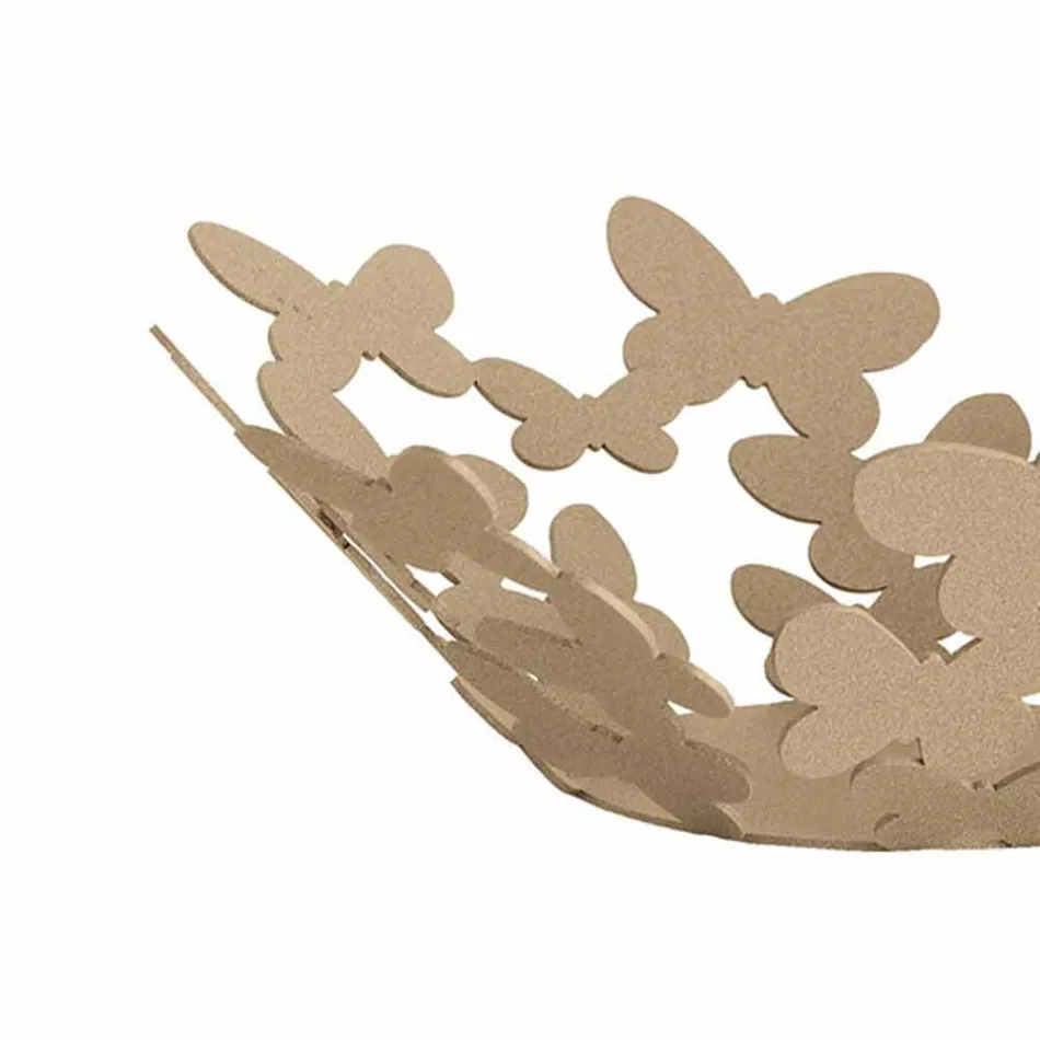 Peça central branca, bege ou marfim em ferro fabricada na Itália - Leiden Viadurini