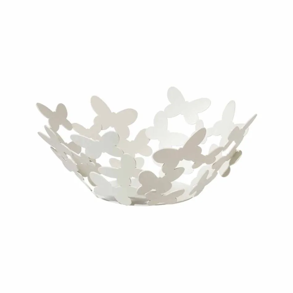 Peça central branca, bege ou marfim em ferro fabricada na Itália - Leiden Viadurini