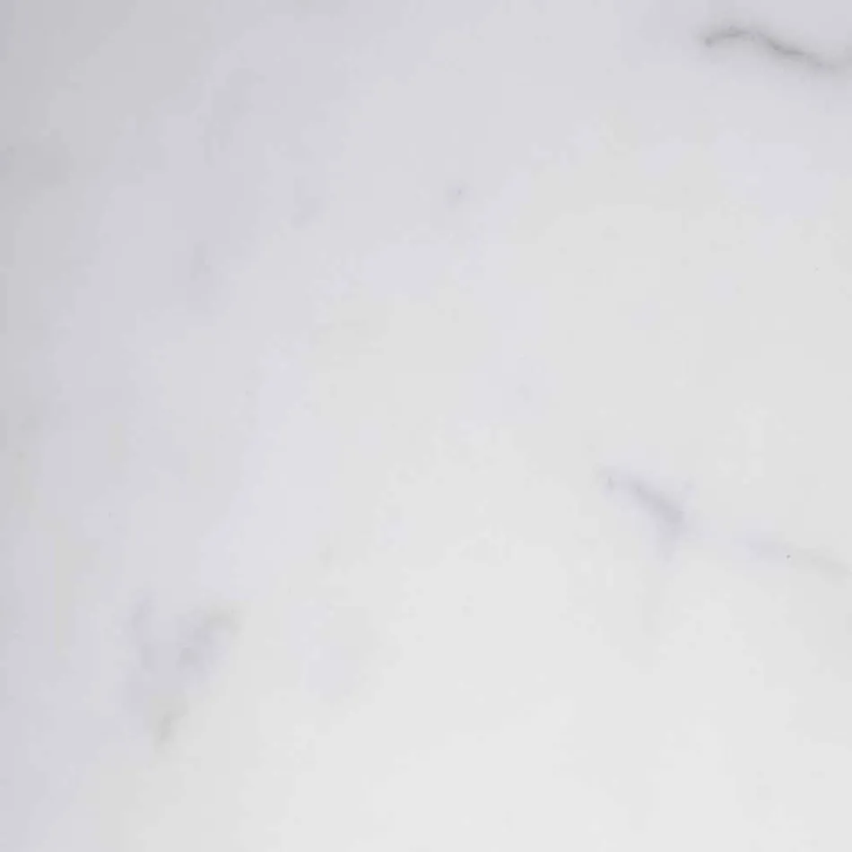 Peça central de mármore branco Carrara, fabricada na Itália - Bryan Viadurini