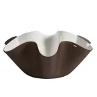 Peça central em cristal acrílico com vários acabamentos feitos na Itália - Faustillo Viadurini