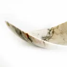 Peça central em mármore Paonazzo de Made in Italy Design - Libeccio Viadurini