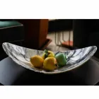 Peça central em mármore Paonazzo de Made in Italy Design - Libeccio Viadurini