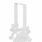 Cesta de suporte de copo de ferro floral de design moderno fabricada na Itália - Marken Viadurini