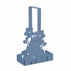 Cesta de suporte de copo de ferro floral de design moderno fabricada na Itália - Marken Viadurini