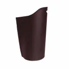 Cesto de peletes de couro interno 15 Kg de design Sapel Viadurini