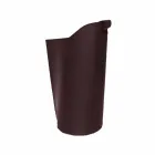 Cesto de peletes de couro interno 15 Kg de design Sapel Viadurini