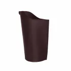 Cesto de peletes de couro interno 15 Kg de design Sapel Viadurini