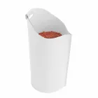 Cesto de peletes de couro interno 15 Kg de design Sapel Viadurini