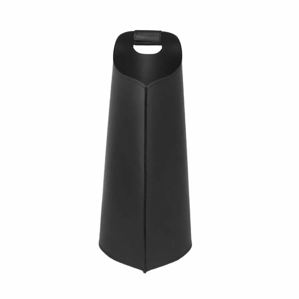 Cesto de peletes de couro interno 15 Kg de design Sapel Viadurini