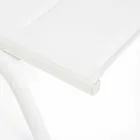 Espreguiçadeira Externa em Textilene e Alumínio com Rodas, 4 Peças - Babilônia Viadurini