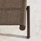 Jardim Chaise Longue Alumínio e Tecido Técnico - Bahia by Varaschin Viadurini