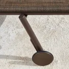 Jardim Chaise Longue Alumínio e Tecido Técnico - Bahia by Varaschin Viadurini