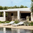 Espreguiçadeira de Jardim com ou sem Colchão de Alta Qualidade - Filomenalet Viadurini