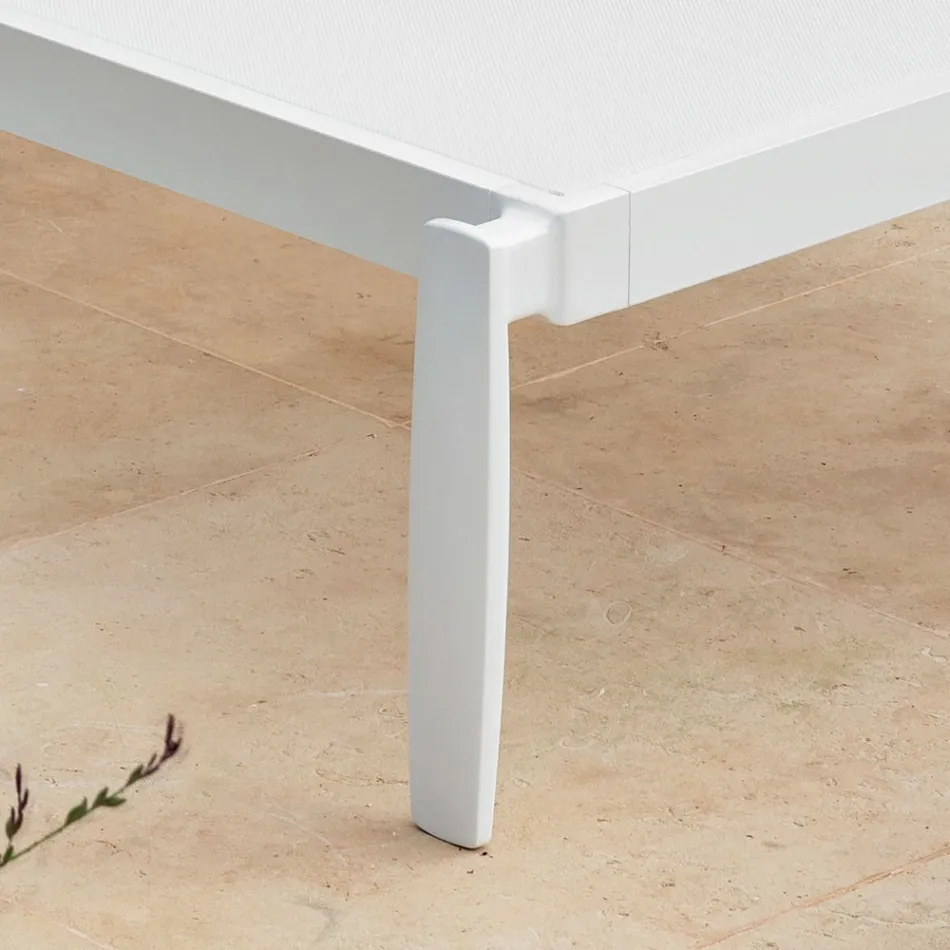 Espreguiçadeira de Jardim com ou sem Colchão de Alta Qualidade - Filomenalet Viadurini