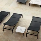 Espreguiçadeira de Jardim com ou sem Colchão de Alta Qualidade - Filomenalet Viadurini