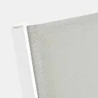 Espreguiçadeira de jardim com rodas e encosto reclinável, 4 peças - Babilônia Viadurini