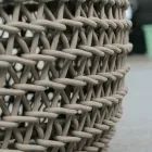 Chaise longue de borracha para jardim com estrutura de corda - Shuffle Viadurini