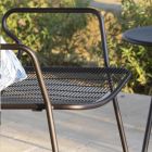 Chaise Longue de jardim em metal colorido fabricado na Itália - Vikas Viadurini