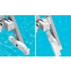 Espreguiçadeira de jardim moderna com guarda-sol e encosto reclinável - Arnold Viadurini