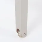 Espreguiçadeira de Jardim Reclinável em Alumínio, Homemotion, 4 Peças - Lester Viadurini