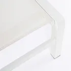 Espreguiçadeira de Jardim Reclinável em Alumínio, Homemotion, 4 Peças - Lester Viadurini