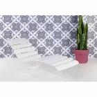 Chaise longue Designer em plexiglass transparente Josue made in Italy Viadurini