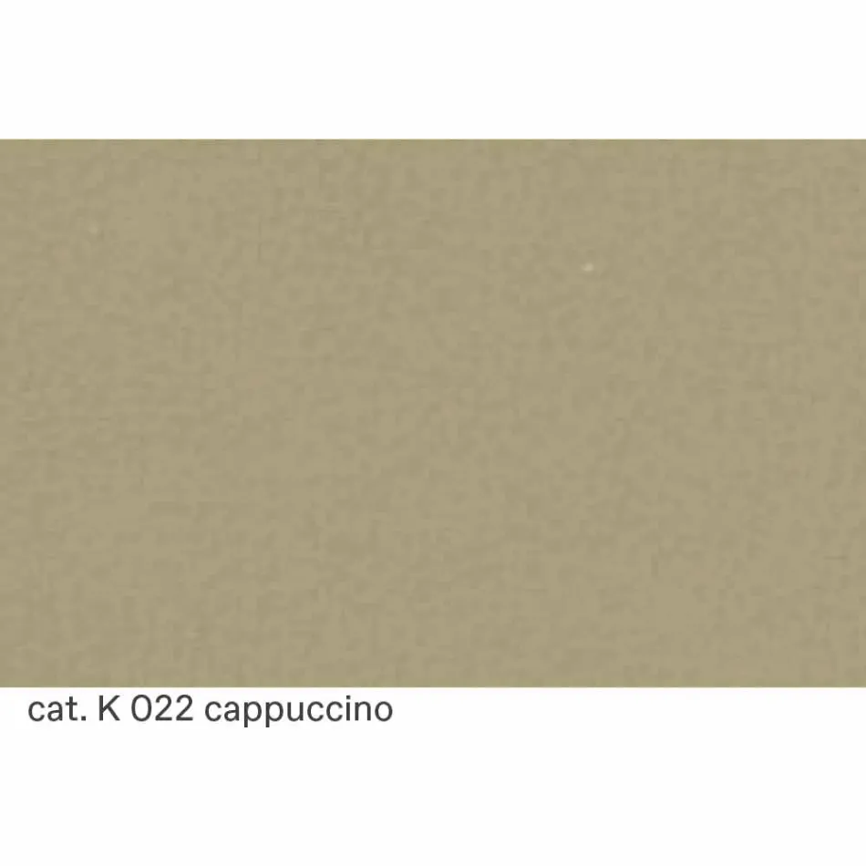 Espreguiçadeira de aço cromado com assento de couro feito na Itália - diamante Viadurini