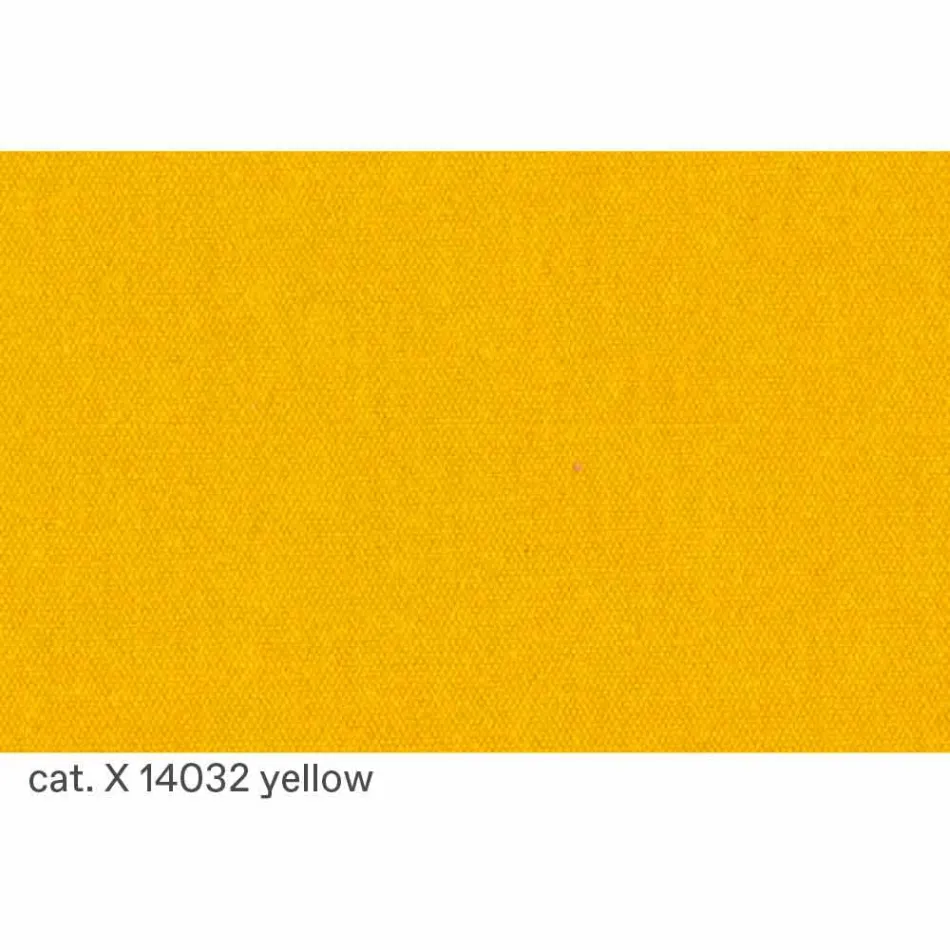 Espreguiçadeira em Madeira de Bétula com Assento de Algodão Fabricado na Itália - Fortaleza Viadurini