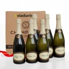 Champagne Cuvee exclusivo para Viadurini pacote de 6 garrafas "Champagne de Vignerons" Viadurini