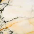 Tigela redonda grande em mármore Portoro ou Paonazzo fabricado na Itália - Glazer Viadurini