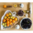 Fruteira em mármore Portoro, Marquinia ou Paonazzo Made in Italy - Fruit Viadurini